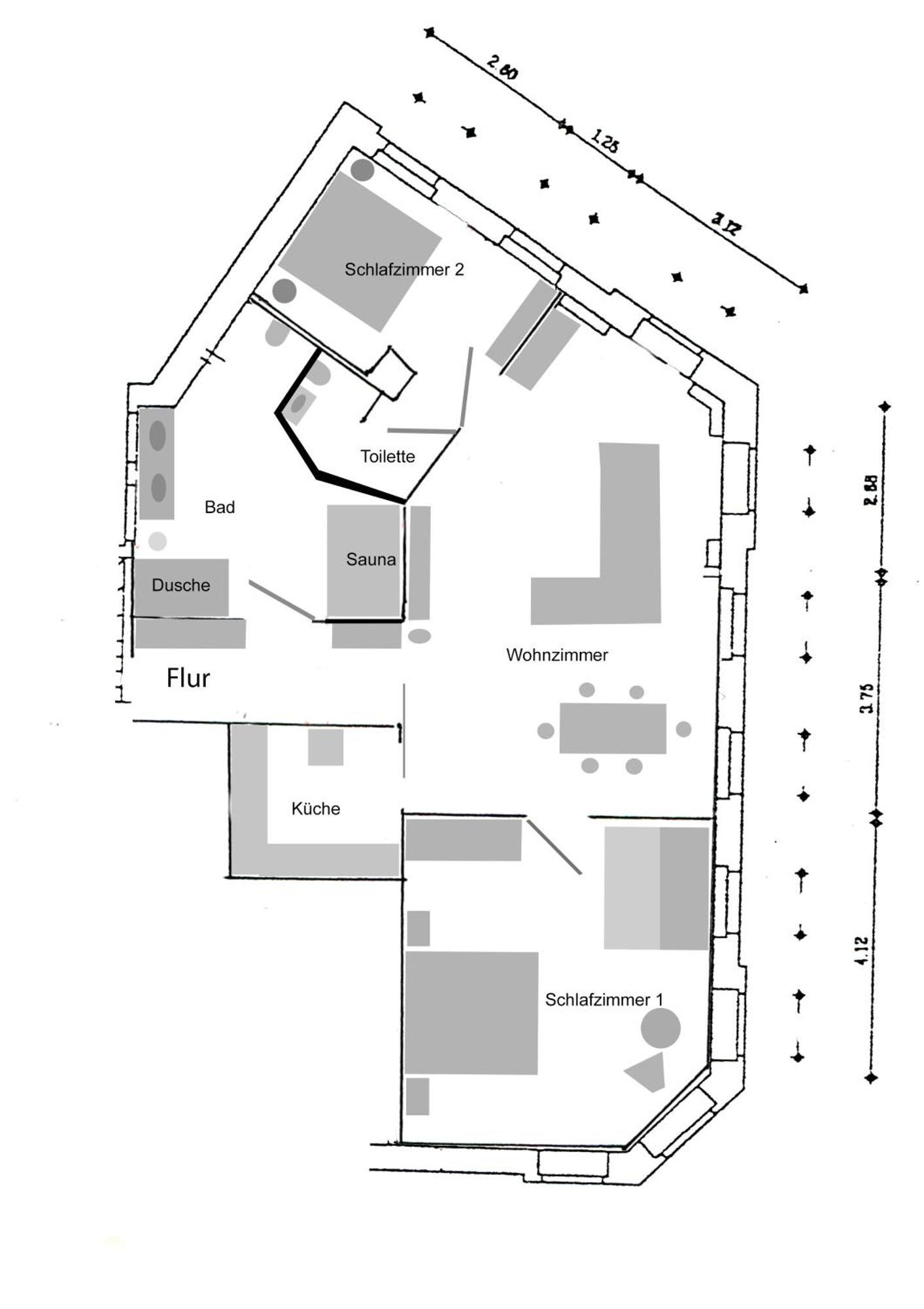 Apartment Kronprinz Zentral Mit Infrarot-Sauna Eisenach Exterior photo